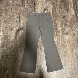 Gray Wide-Leg Pants